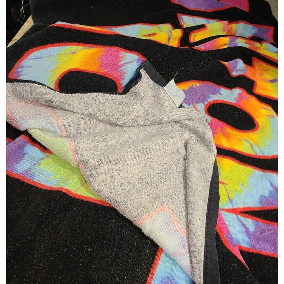 Lot of 2 Vintage Daytona Beach Tie Dye Terry Beach Towel 53x27 - Picture 10 of 14